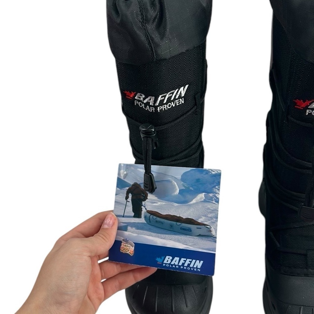 Baffin Snogoose Winter Boot good for -40 warm light weight snow boots sz 7 NWT - Picture 7 of 11